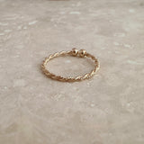 Rayna - Dainty Rope Ring