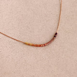Savannah - Minimalist Ombre Necklace