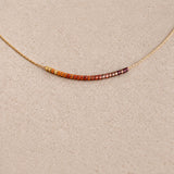 Savannah - Minimalist Ombre Necklace
