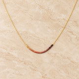 Savannah - Minimalist Ombre Necklace