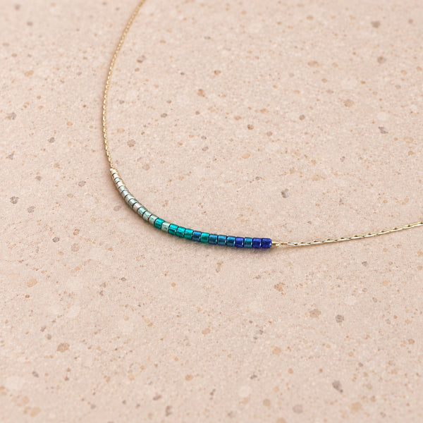 Savannah - Blue Ombré Necklace