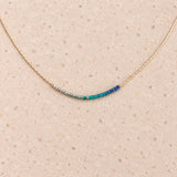 Savannah - Blue Ombré Necklace