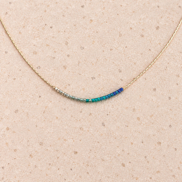 Savannah - Blue Ombré Necklace