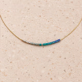 Savannah - Blue Ombré Necklace