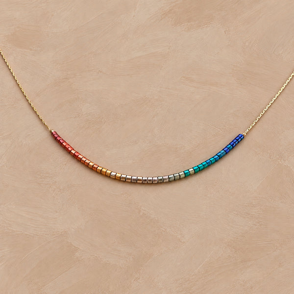 Savannah - Collier Dégradé Arc-en-Ciel