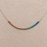 Savannah - Collier Dégradé Arc-en-Ciel