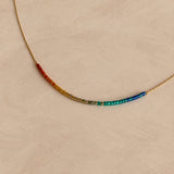 Savannah - Collier Dégradé Arc-en-Ciel