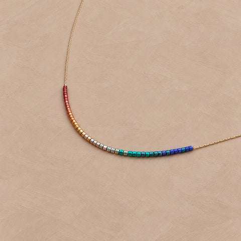 Savannah - Collier Dégradé Arc-en-Ciel