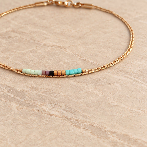 Sierra - Bracelet Fin Multicolore