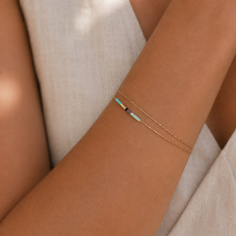 Sierra - Minimalist Beaded Bracelet