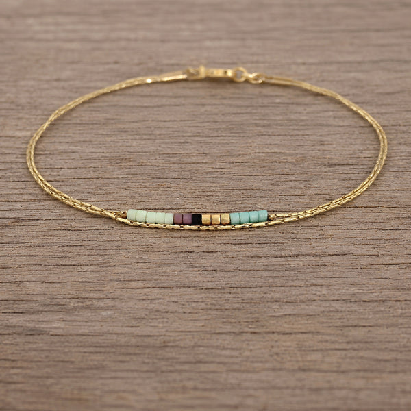 Sierra - Minimalist Beaded Bracelet