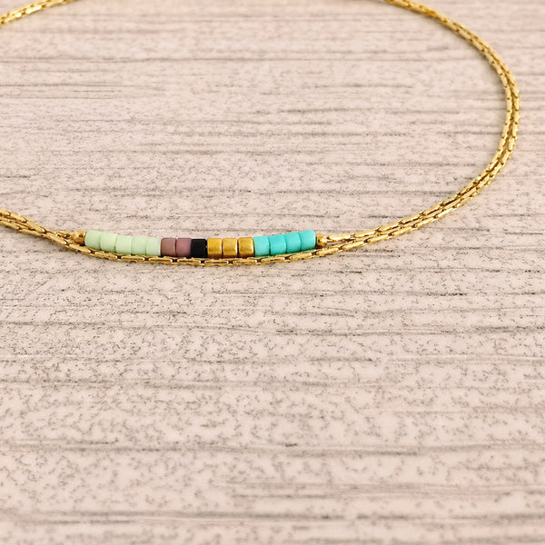 Sierra - Minimalist Beaded Bracelet