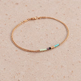 Sierra - Bracelet Fin Or Rose
