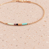 Sierra - Bracelet Fin Or Rose