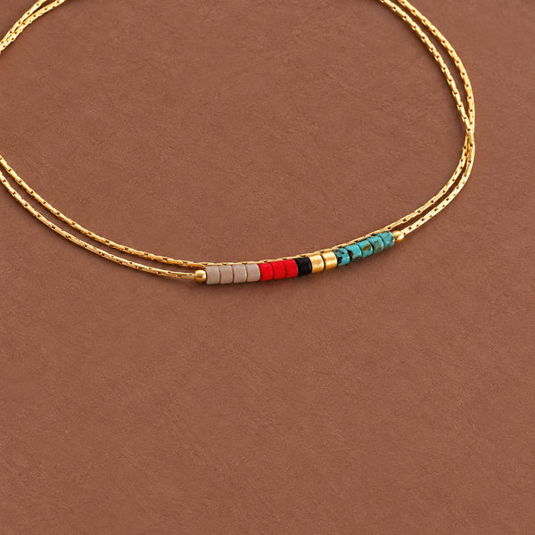 Sierra - Bracelet Fin Multicolore
