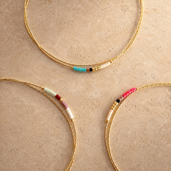 Sierra - Minimalist Beaded Bracelet