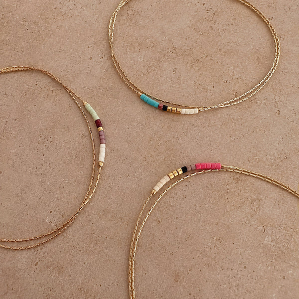 Sierra - Minimalist Beaded Bracelet