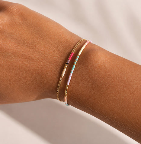 Sierra - Bracelet Fin Multicolore