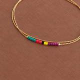 Sierra - Bracelet Fin Multicolore