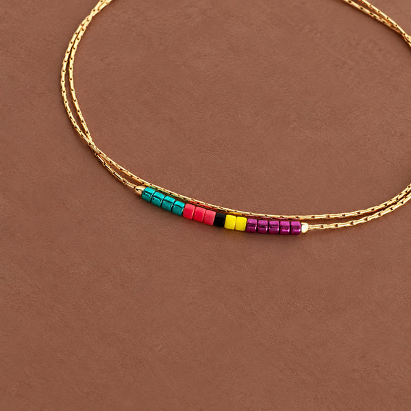 Sierra - Bracelet Fin Multicolore