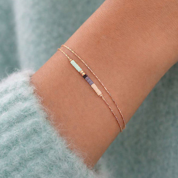 Sierra - Bracelet Fin Multicolore