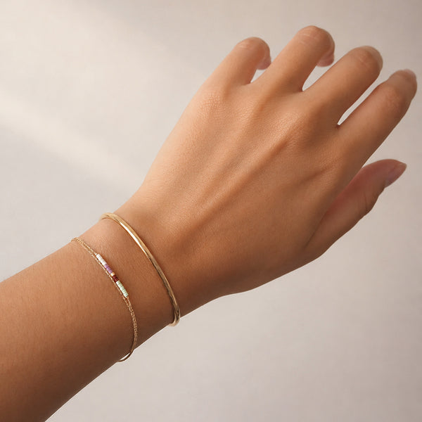 Sierra - Minimalist Beaded Bracelet