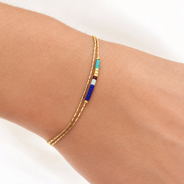 Sierra - Bracelet Fin Multicolore
