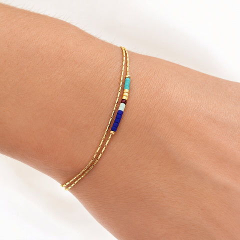 Sierra - Bracelet Fin Multicolore