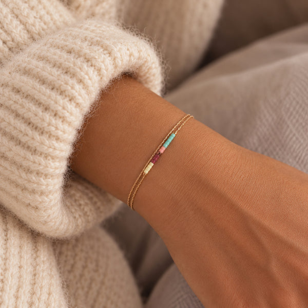 Sierra - Bracelet Fin Multicolore