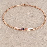 Sierra - Multicolor Rose Gold Bracelet