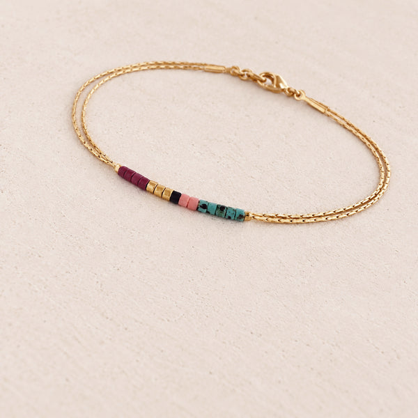 Sierra - Double Gold Bracelet