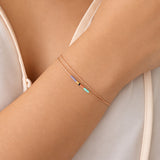 Sierra - Multicolor Rose Gold Bracelet