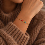 Sierra - Bracelet Fin Multicolore