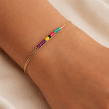Sierra - Bracelet Fin Multicolore