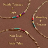 Sierra - Bracelet Fin Multicolore