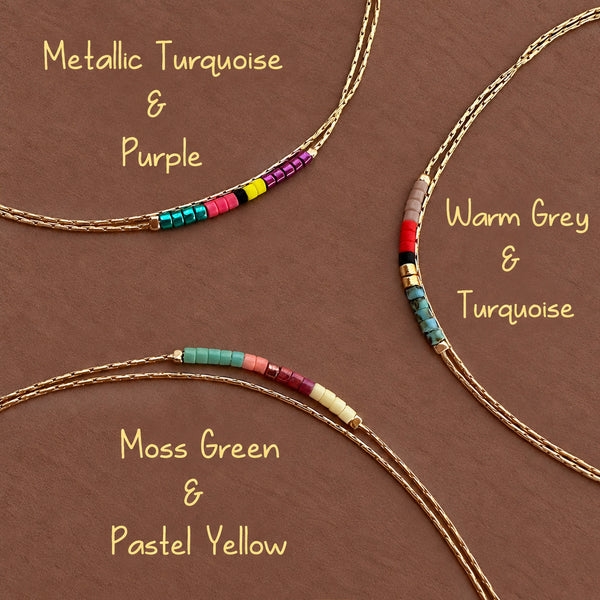 Sierra - Bracelet Fin Multicolore