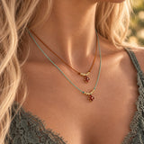 Suni - Collier Pendentif Fleur