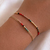 Sierra - Bracelet Fin Multicolore