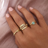Wendy - Bague Amazonite