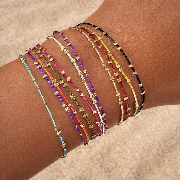 Birdie - Dainty Cord Bracelet