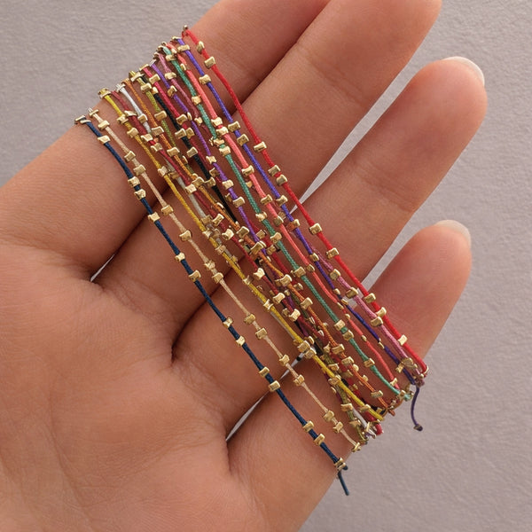 Birdie - Dainty Cord Bracelet