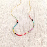 Estella - Multicolor Beaded Necklace