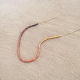 Estella - Collier Perles Ombré