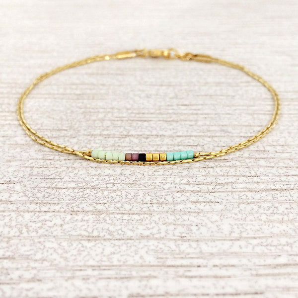 Sierra - Minimalist Beaded Bracelet