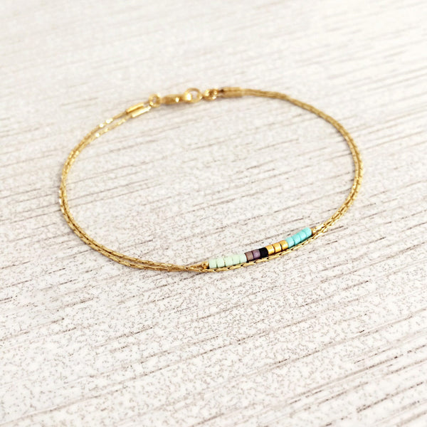 Sierra - Minimalist Beaded Bracelet