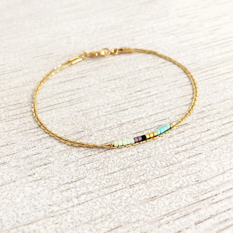 Sierra - Bracelet Fin Multicolore