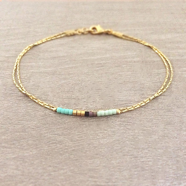 Sierra - Bracelet Fin Multicolore