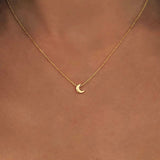 Tsukiko - Tiny Moon Necklace