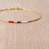Sierra - Bracelet Fin Multicolore