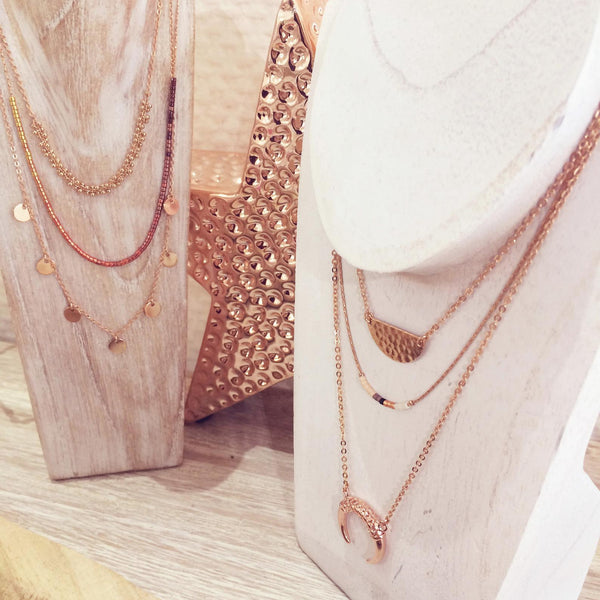 Estella - Collier Perles Ombré